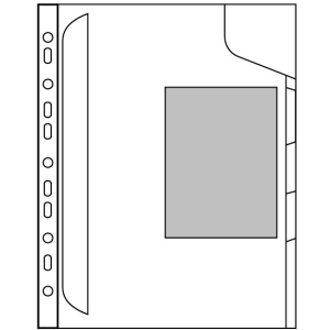 Koszulki LEITZ Combi File - niebieski 47290003-105639