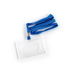 Identyfikator ARGO holder z taśmą - niebieską 1szt.-580038