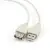 Kabel GEMBIRD  CC-USB2-AMAF-75CM/300 (USB 2.0 typu A F - USB 2.0 typu A M; 0,75m; kolor szary)-10524702