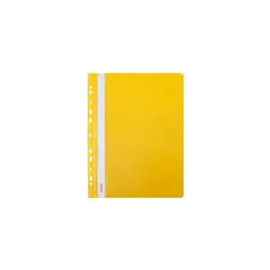 Skoroszyt BIURFOL A4 zawieszany op.10 - żółty-106165
