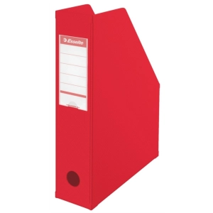 Pojemnik na dok. ESSELTE  7cm PCV ViV - czerwony-298987