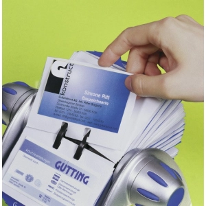 Wizytownik DURABLE obrotowy na 400 wiz. - czarny-106926