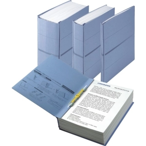 Segregator teczka skoroszytowa PLUS Corporation ZERO MAX A4 - szara-108866