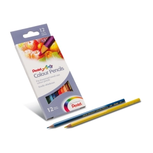 Kredki PENTEL ołówkowe 12 kolorów -109670