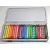 Kredki BAMBINO świecowe 24 kolory opakowanie metalowe-109590