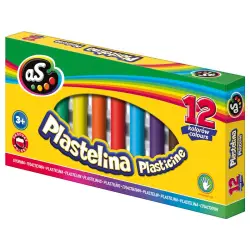 Plastelina AS 12 kolorów-525195