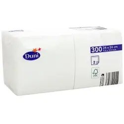 Serwetki DUNI 33x33 op.500 - białe-265402