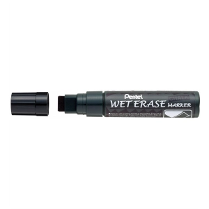 Marker PENTEL kredowy SMW56 gruby - czarny-113304