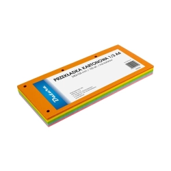 Przekładki DATURA kartonowe 1/3 A4 - mix-330952