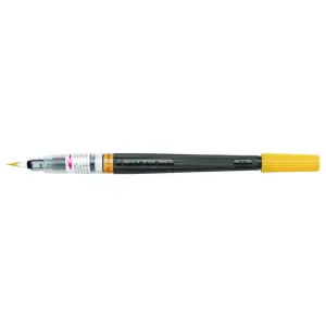 Pióro brush PENTEL kolor GFL - żółty-115148