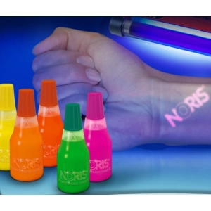Tusz do pieczątek NORIS UV 117 Fluo - zielony-116381