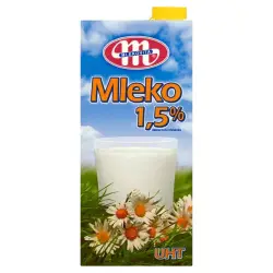 Mleko MLEKOVITA 1l. 1,5% karton op.12-686645