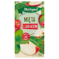 Herbata HERBAPOL Zielnik - Mięta jabłko op.20