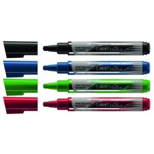 Marker BIC suchość. Liquid ink - niebieski-158209