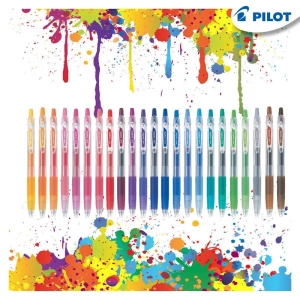 Długopis żelowy PILOT Poplol 0,7mm - pink-118216