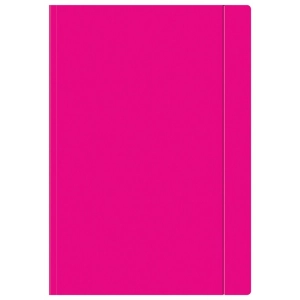 Teczka z gumką INTERDRUK A5 fluo mix kolorów -118813