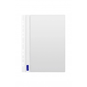 Skoroszyt DOTTS A4 tw. wpinany op.10 - biały-685826