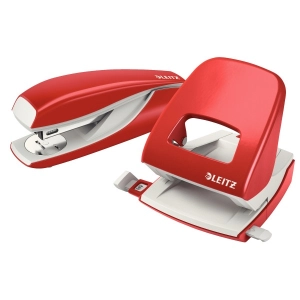 Zszywacz LEITZ 5502 - czerwony  55020025-120858