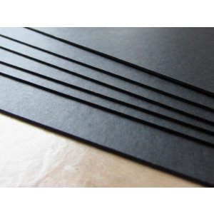 Tektura introligatorska 75x105cm - 1,5mm - czarna-123089