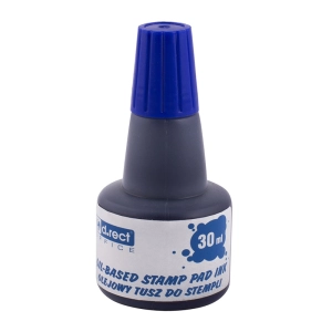 Tusz do pieczątek D.RECT olejowy 30ml. - niebieski-610599
