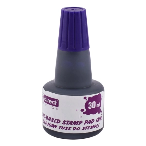 Tusz do pieczątek D.RECT olejowy 30ml. - fioletowy-610598