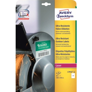 Etykiety AVERY ZWECKFORM ultra 210x148 L7916-10-126055
