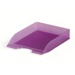 Szuflada na dok. DURABLE Basic - przezr. Fioletowa-542855