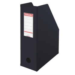 Pojemnik na dok. ESSELTE  10cm PCV ViV - czarny-299005