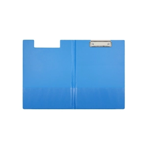 Podkładka z klipem clipboard BIURFOL A4 teczka z okładką - pastelowa niebieska-127032