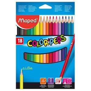 Kredki MAPED Color'peps op.18 kolorów -542706