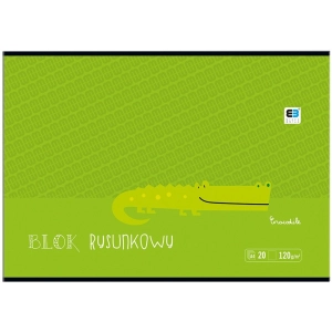 Blok rysunkowy INTERDRUK A4 BB Kids 20 kartek 120g. - biały-128710