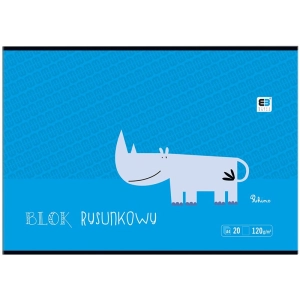 Blok rysunkowy INTERDRUK A4 BB Kids 20k. 120g.-304313