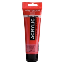 Farba akrylowa AMSTERDAM 120ml. -  transp.red md. 317-686560