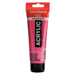 Farba akrylowa AMSTERDAM 120ml. -  quinacr.rose 366-686512