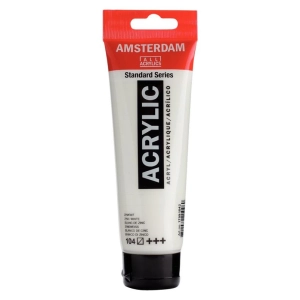 Farba akrylowa AMSTERDAM 120ml. -  zinc white 104-686612
