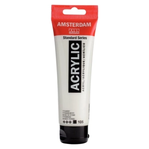 Farba akrylowa AMSTERDAM 120ml. -  titanium white 105-686556