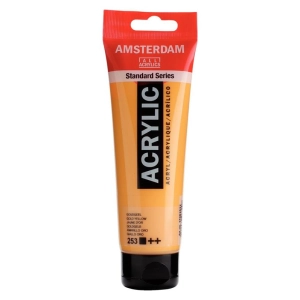 Farba akrylowa AMSTERDAM 120ml. -  gold yellow 253-686353