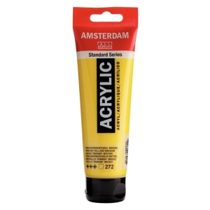 Farba akrylowa AMSTERDAM 120ml. -  transp.ylw.md. 272-686564