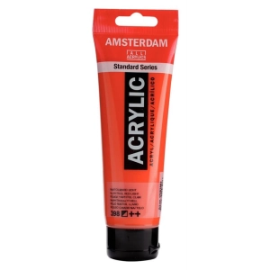Farba akrylowa AMSTERDAM 120ml. -  naph.red lt. 398-686393