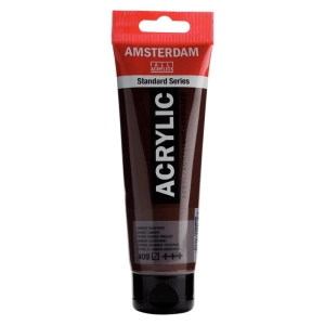 Farba akrylowa AMSTERDAM 120ml. -  burnt umber 409-686321