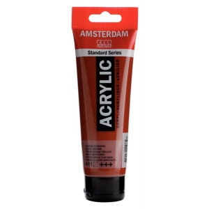 Farba akrylowa AMSTERDAM 120ml. -  burnt sienna 411-686317