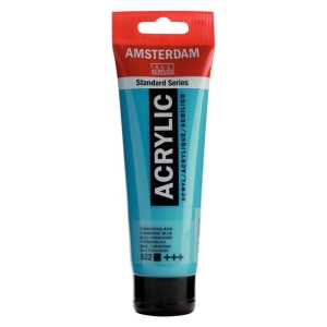 Farba akrylowa AMSTERDAM 120ml. -  turquoise blue 522-686568