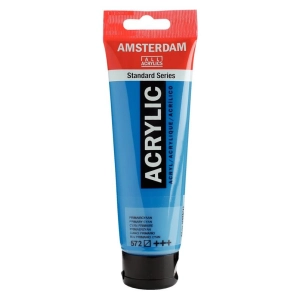 Farba akrylowa AMSTERDAM 120ml. -  prim.cyan 572-686492