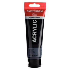 Farba akrylowa AMSTERDAM 120ml. -  lamp black 702-686373