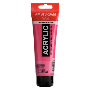 Farba akrylowa AMSTERDAM 120ml. -  quinacr.rose 366-686512