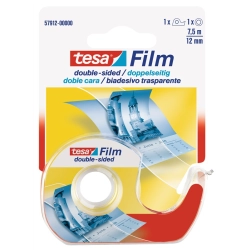 Taśma dwustronna TESA 7,5m x 12mm dyspenser-321016