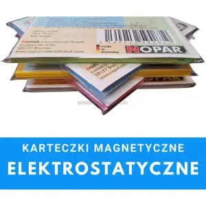 Karteczki magnetyczne NOPAR 10x10cm op.100 - różowe-134205