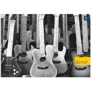 Zeszyt INTERDRUK do nut B5 16k. szeroka linnia-134280