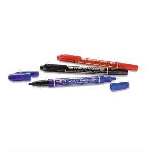 Marker PENTEL foliopis dwustronny N75W - czarny-134538
