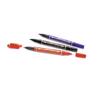 Marker PENTEL foliopis dwustronny N75W - czarny-134539